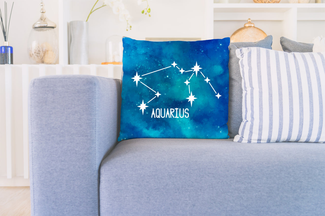 Zodiac Constellation Custom Pillow