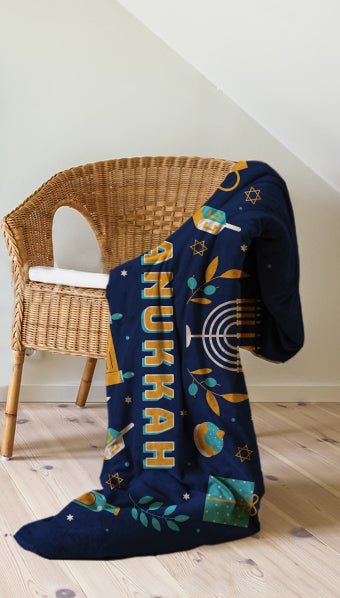 Hanukkah Blanket