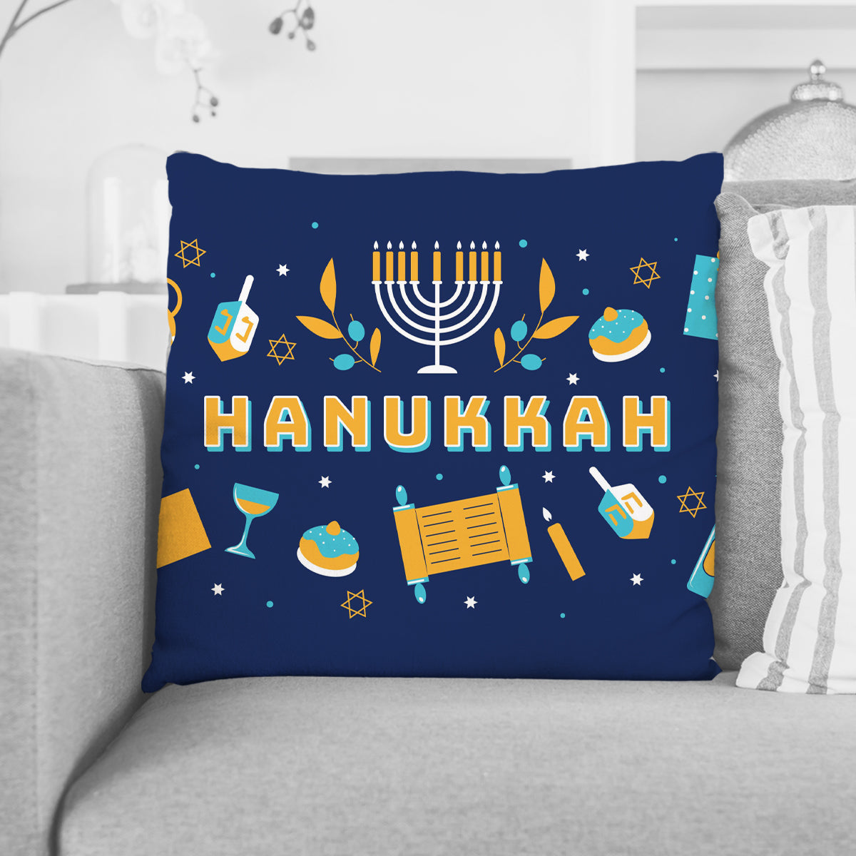 Hanukkah Pillow