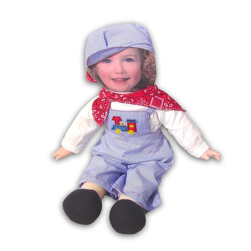 Train Engineer Doll - Personalize 4U