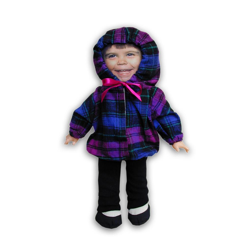 Plaid Yoga Pants Doll - Personalize 4U